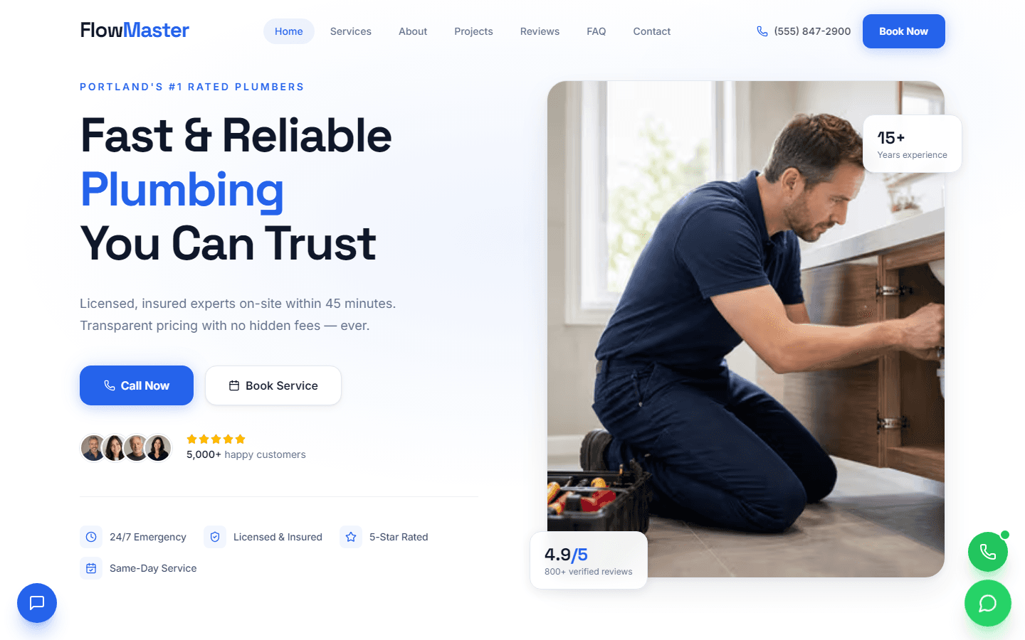 Flow Master Plumber