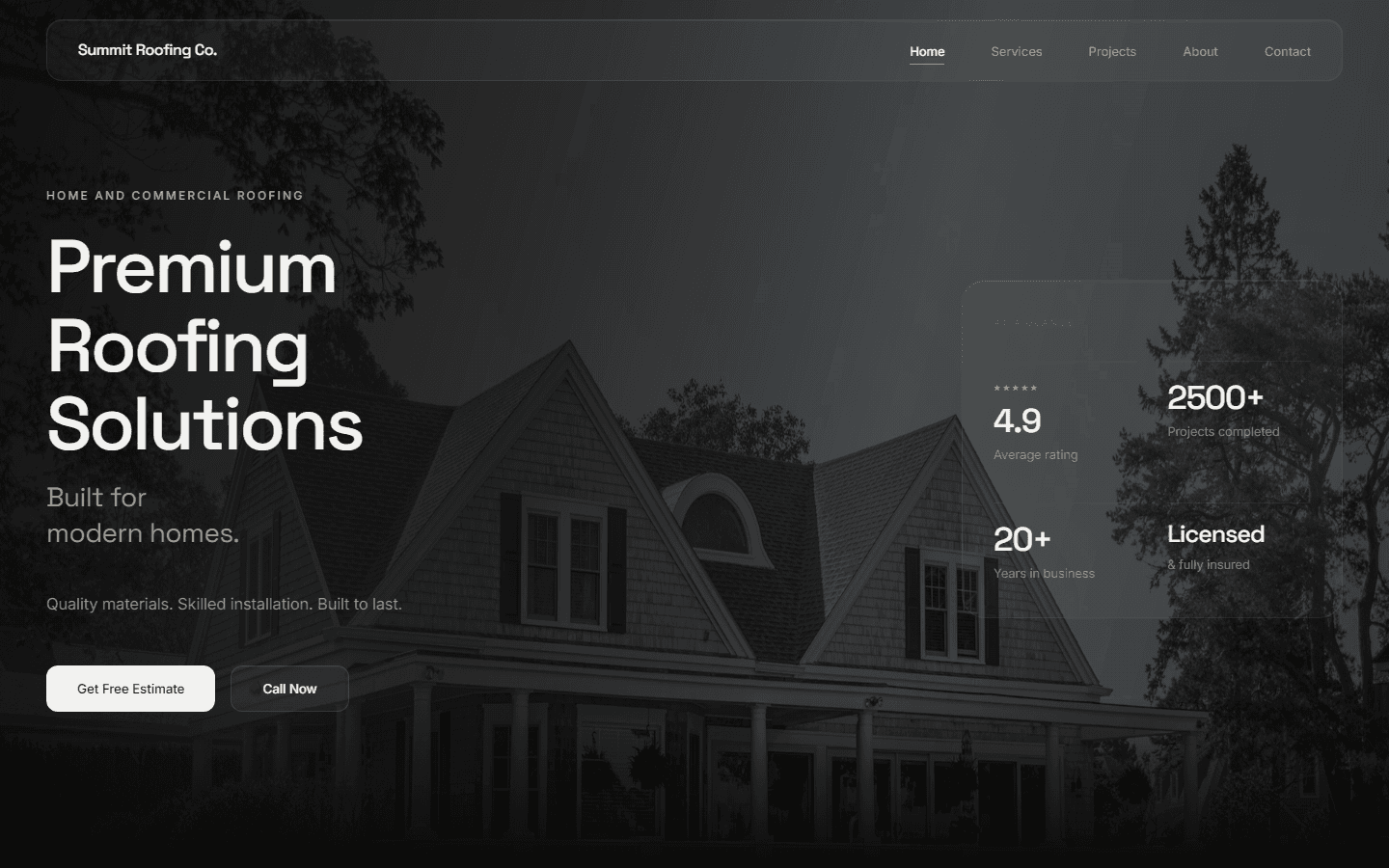 Vertex Roofing